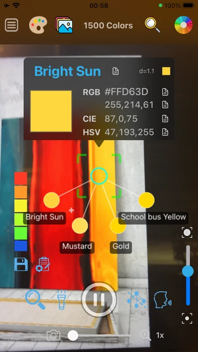 Identify a color with your camera