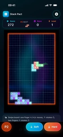 Control your piece on a shared board