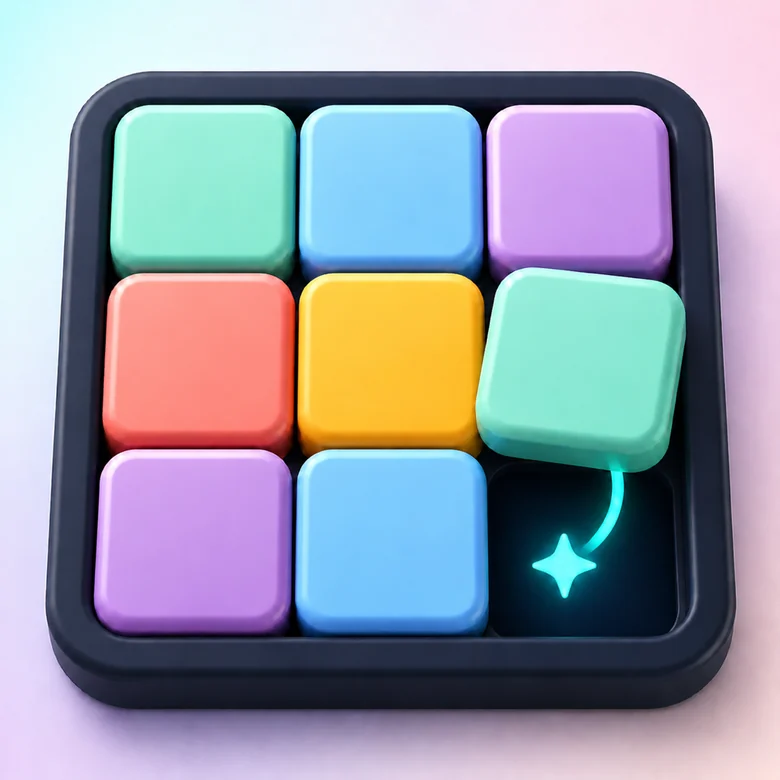 SlideSage: AI Tile Puzzle preview